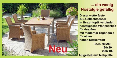 Gartenmöbel Angebote Polyratten Geflechtsessel in Hyaznitoptik Signum Gartenmöbel Angebote Geflecht gartenmöbel Geflechtsessel